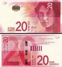 *20 nových šekelov Izrael 2017, polymer P65 UNC - Kliknutím na obrázok zatvorte -